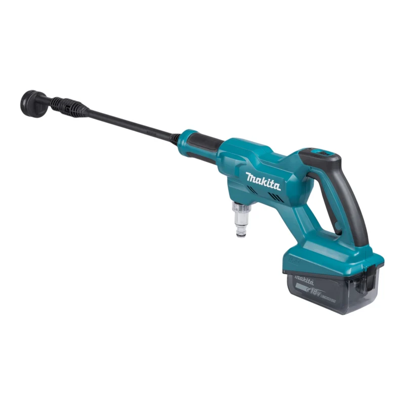 Makita DHW 180 RG Akku Druckreiniger 18 V 24 bar + 2x Akku 6,0 Ah + Ladegerät