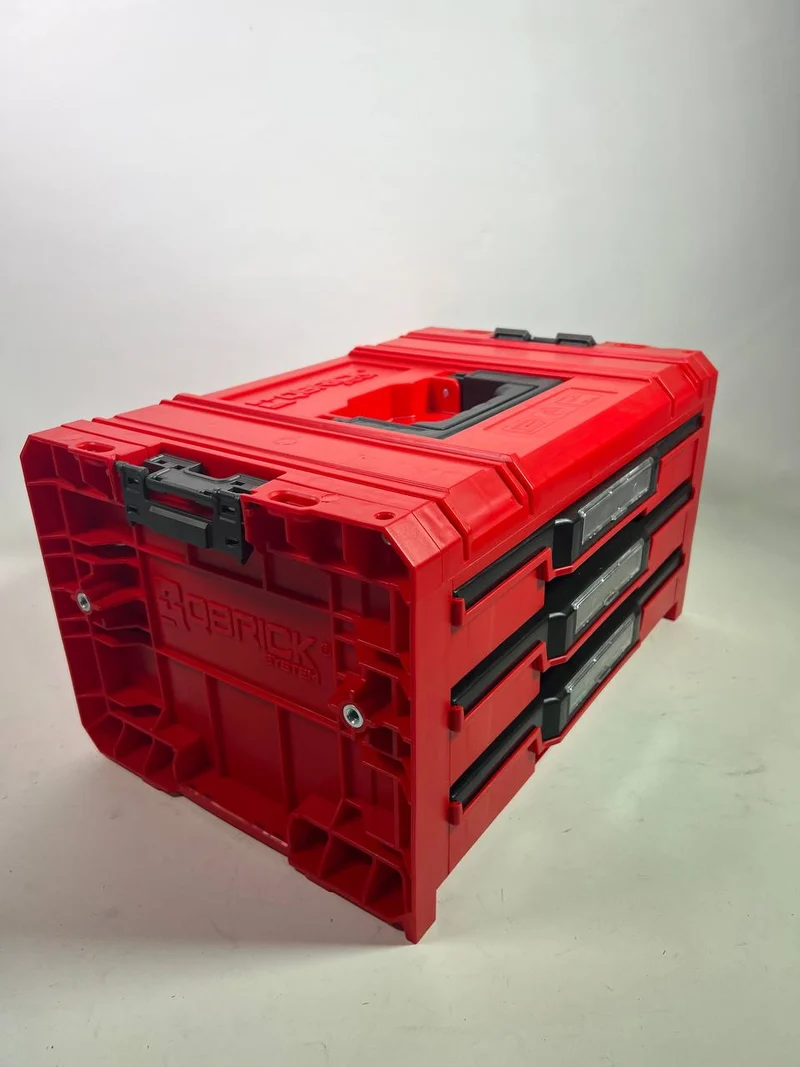 Qbrick System PRO Drawer 3 Toolbox 2.0 Expert RED ULTRA HD - Unvollständig