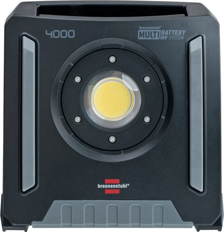BRENNENSTUHL LED-Akku-Baustrahler 4000 MA 40 W 4500 lm 18 V IP65 – Multi Battery