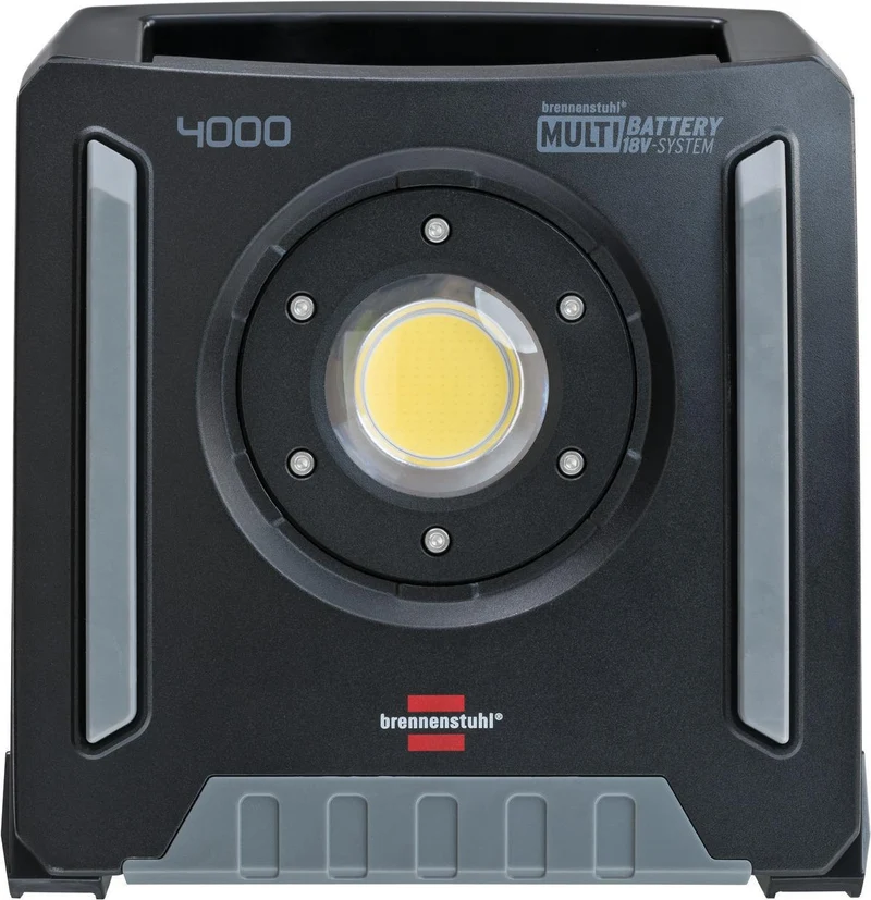 BRENNENSTUHL LED-Akku-Baustrahler 4000 MA 40 W 4500 lm 18 V IP65 – Multi Battery