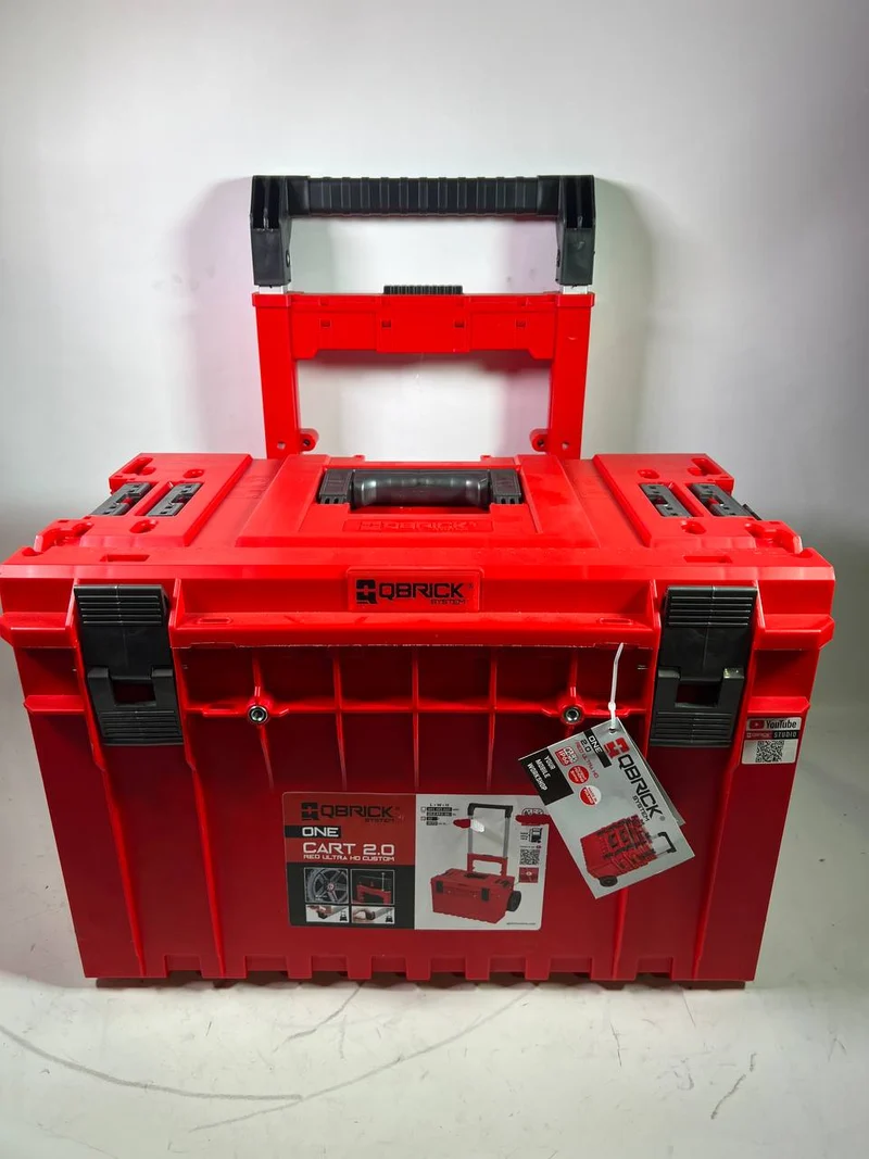 Qbrick System ONE Cart 2.0 RED ULTRA HD Custom stapelbar - Beschädigt