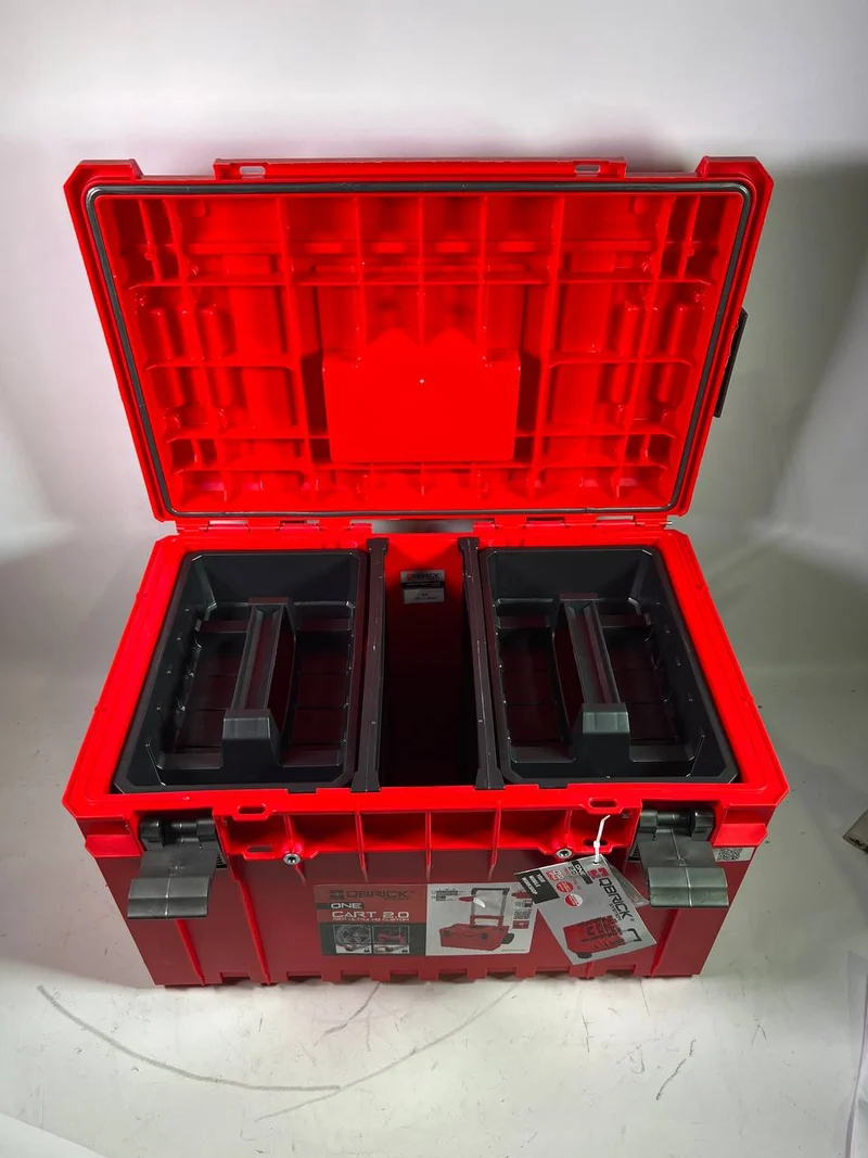 Qbrick System ONE Cart 2.0 RED ULTRA HD Custom stapelbar - Beschädigt