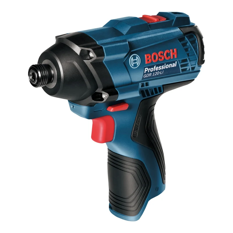 Bosch GDR 120-LI Professional Akku Drehschlagschrauber 12 V 100 Nm ( 06019F0001 ) + 2x Akku 2,0 Ah + Ladegerät + Koffer