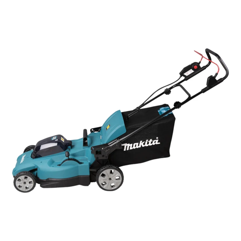Makita DLM 538 PM4 Akku Rasenmäher 36 V ( 2x 18 V ) 530 mm + 4x Akku 4,0 Ah + Ladegerät