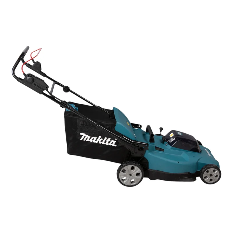 Makita DLM 538 PM4 Akku Rasenmäher 36 V ( 2x 18 V ) 530 mm + 4x Akku 4,0 Ah + Ladegerät
