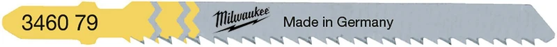 MILWAUKEE Stichsägeblatt T101BR 75 mm Metall 5 Stück für splitterfreie Schnitte