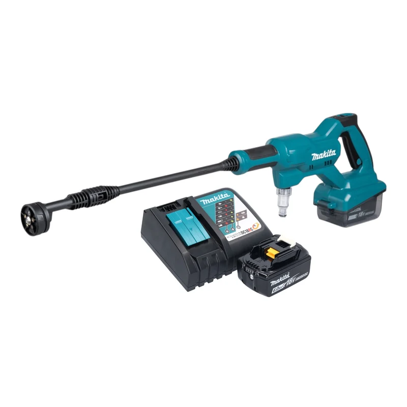 Makita DHW 180 RG1 Akku Druckreiniger 18 V 24 bar + 1x Akku 6,0 Ah + Ladegerät