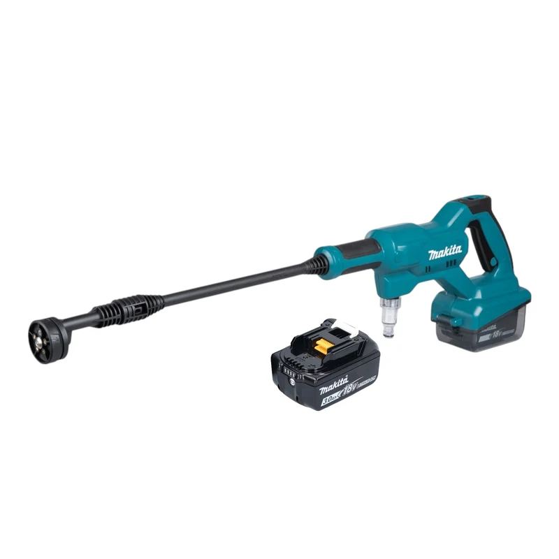 Makita DHW 180 F1 Akku Druckreiniger 18 V 24 bar + 1x Akku 3,0 Ah - ohne Ladegerät
