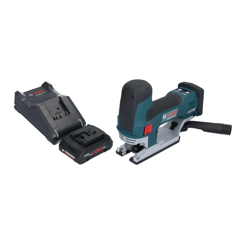 Bosch GST 18V-155 SC Professional Akku Stichsäge 18 V 155 mm Brushless + 1x ProCORE Akku 4,0 Ah + Ladegerät