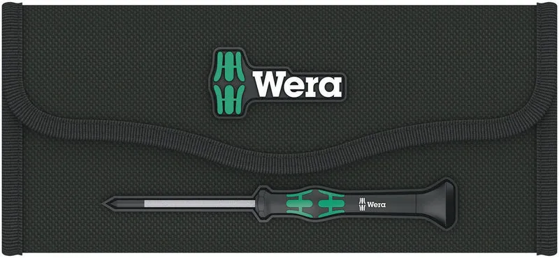 Wera Falttasche KK Micro 235x115 mm für 12 Kraftform Micro Schraubendreher