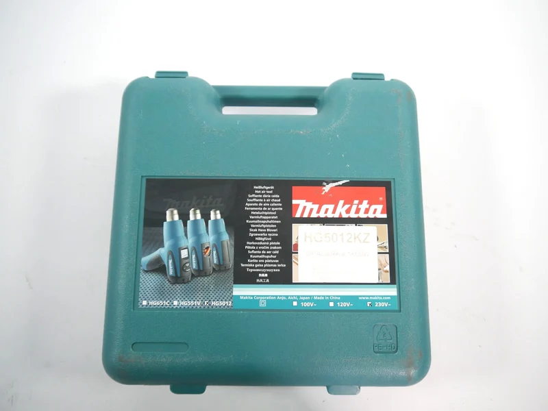 Makita Koffer für HG 5012 KZ 1.600 Watt Heißluftgebläse 350-500° C - Beschädigt