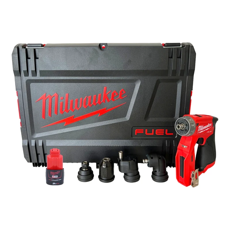 Milwaukee M12 FDDXKIT-301X Akku Bohrschrauber 12V 34 Nm Brushless + 1x Akku 3,0 Ah + HD Box - ohne Ladegerät