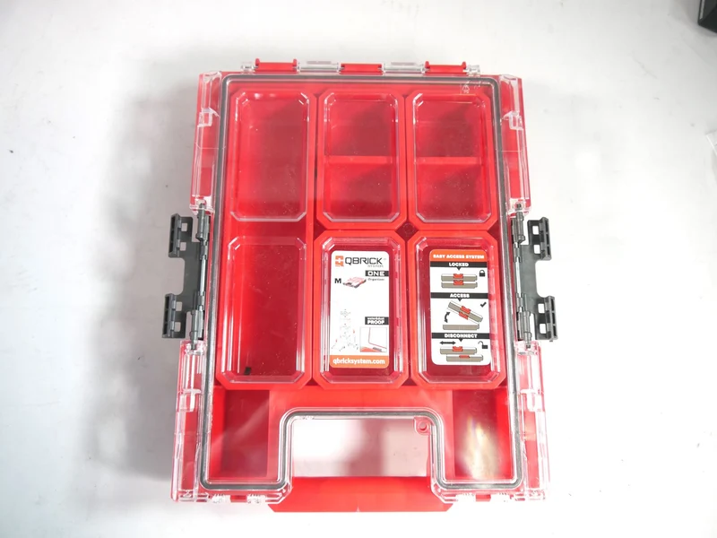 Qbrick System ONE Organizer M RED ULTRA HD 2,5 l stapelbar IP66 - Beschädigt