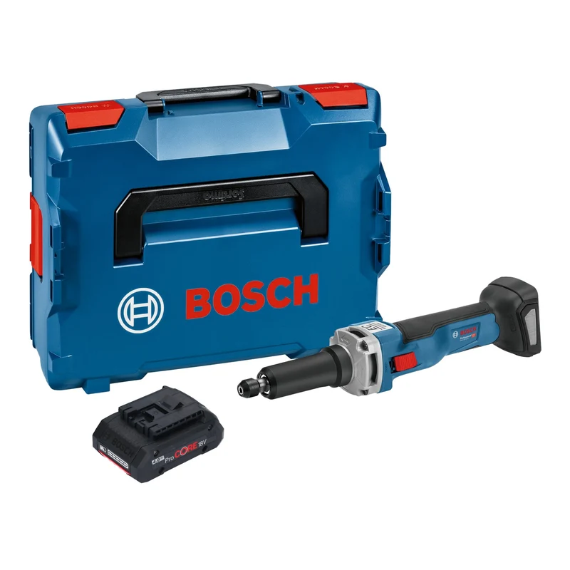 Bosch GGS 18V-23 LC Professional Akku Geradschleifer 18 V Brushless + 1x ProCORE Akku 4,0 Ah + L-Boxx - ohne Ladegerät