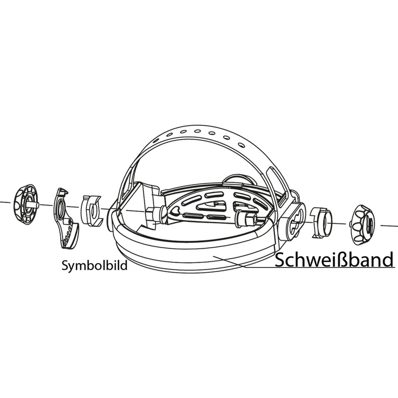 ESAB Schweißband Warrior für Schweißerschutzhelme