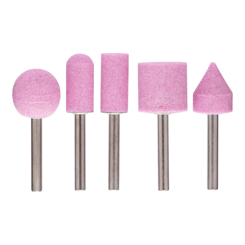 Bosch PRO Steel Schleifstift Set 25 x 24 / 15 x 30 / 25 x 25 / 20 x 25 mm G 60 5 tlg. ( 1609200286 ) für Geradschleifer