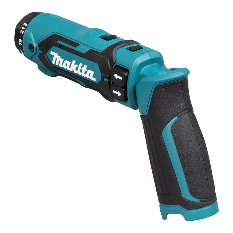Makita DF 012 DSE Akku Knickschrauber 7,2 V 5,6 Nm + 2x Akku 1,5 Ah + Ladegerät + Koffer