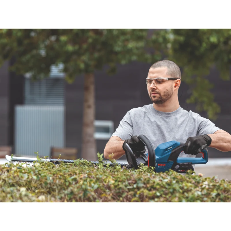 Bosch GHE 18V-50 Professional Akku Heckenschere 18 V 50 cm Brushless + 1x Akku 5,0 Ah + Ladegerät