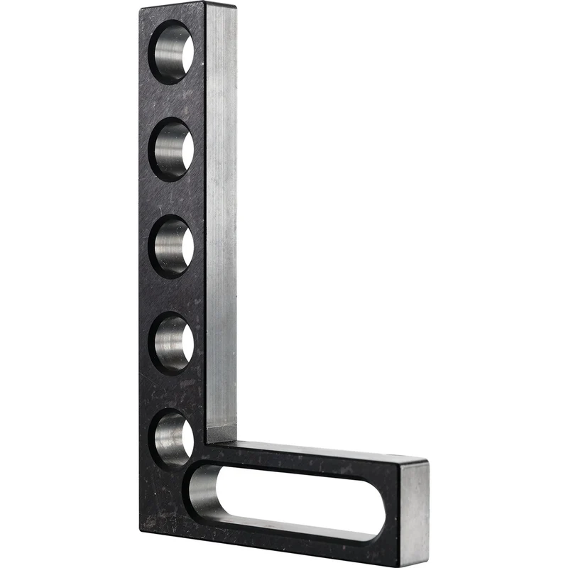 Schweißtisch Anschlagwinkel flach / Lang- und 5-Loch / System 28