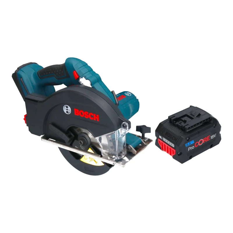 Bosch GKM 18V-50 Professional Akku Metall Handkreissäge 18 V 136 mm Brushless + 1x ProCORE Akku 5,5 Ah - ohne Ladegerät