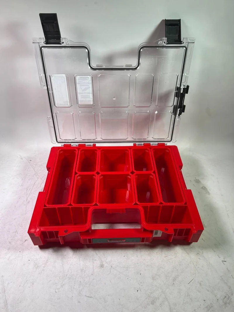 Qbrick System PRO 300 MFI RED ULTRA HD Organizer 9 l stapelbar IP54 - Beschädigt