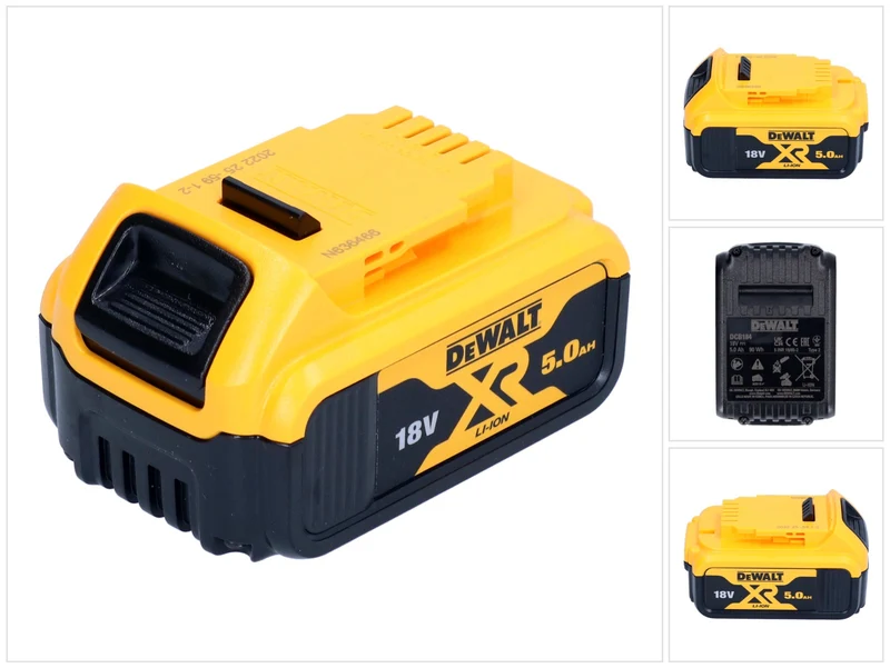 DeWalt DCB 184 Akkupack 18 V 5,0 Ah / 5000 mAh XR Li-Ion Akku - Gebraucht