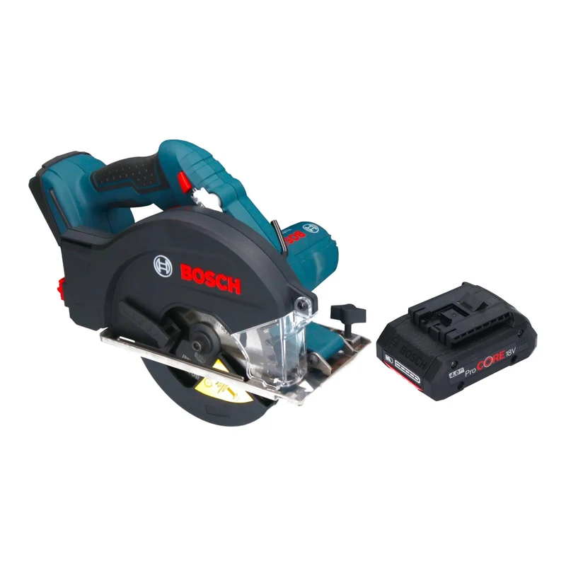 Bosch GKM 18V-50 Professional Akku Metall Handkreissäge 18 V 136 mm Brushless + 1x ProCORE Akku 4,0 Ah - ohne Ladegerät