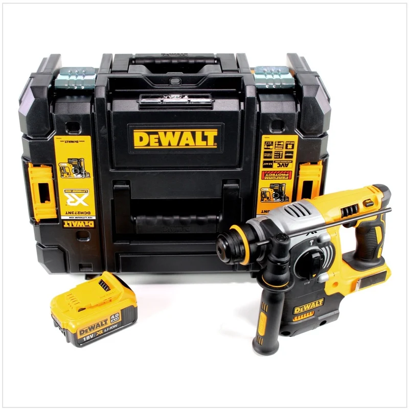 DeWalt DCH 273 NT Akku Kombihammer 18V 2,1J SDS-Plus Brushless + 1x Akku 4,0Ah + TSTAK - ohne Ladegerät