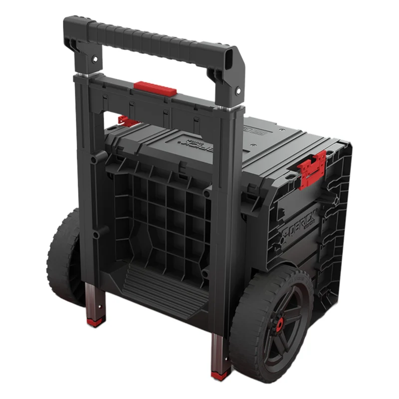 Toolbrothers RHINO L Drawer 3 Cart Plus ECO - Mobiler Schubladen Werkzeugkoffer 2x 4,5 l 12 l mit Doppelteleskopgriff