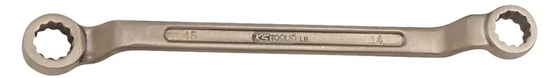 KS TOOLS BRONZEplus Doppel-Ringschlüssel gekröpft 16x18 mm ( 963.7395 )