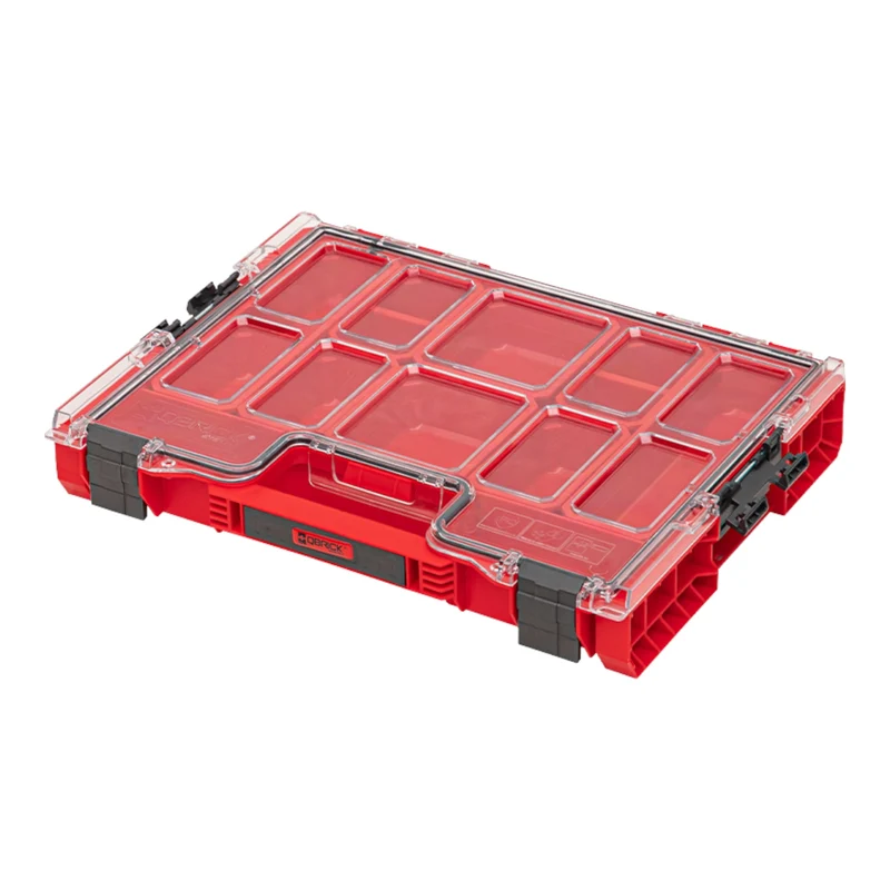 Qbrick System PRO Organizer 200 RED ULTRA HD stapelbar - Beschädigt