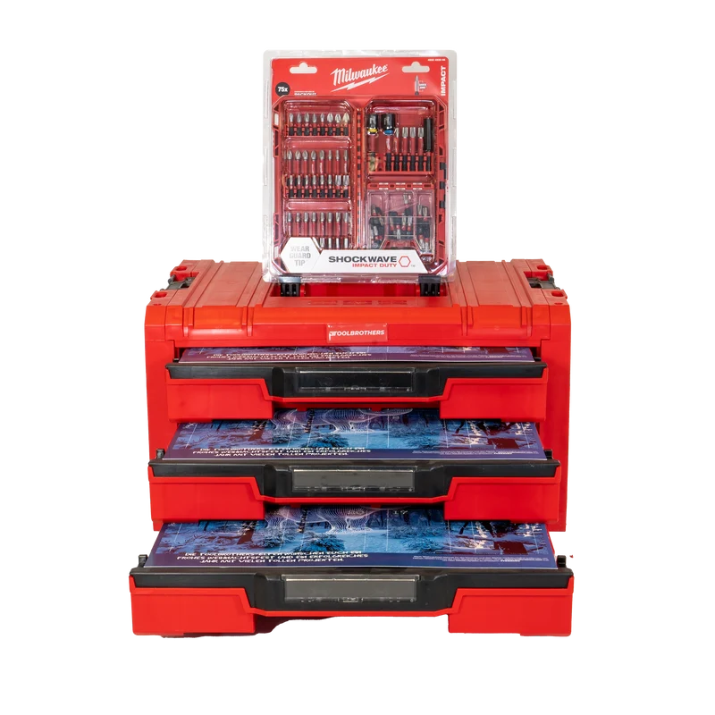 Toolbrothers RHINO Adventskalender 2024 - LIMITED RED MILWAUKEE EDITION