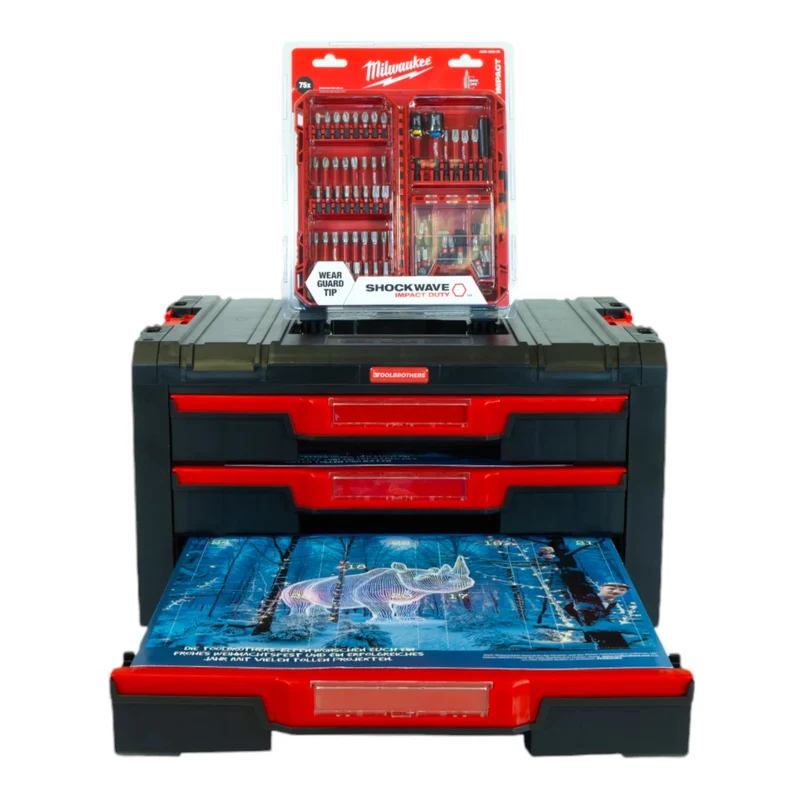 Toolbrothers RHINO Adventskalender 2024 - LIMITED BLACK MILWAUKEE EDITION