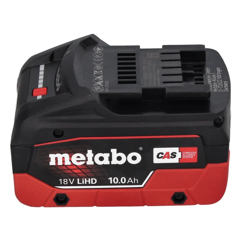 Metabo Basis Set 4x Li-Power Akkupack 18 V 10,0 Ah CAS Li-Ion Akku ( 685143590 ) + DUO Doppel Ladegerät ASC 145 + metaBOX