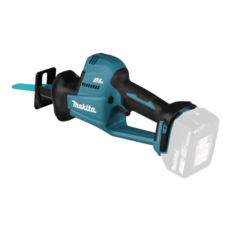 Makita DJR 189 Z Akku Reciprosäge Säbelsäge 18 V Brushless + Reciprosägeblatt Set ( P-83967 ) - ohne Akku, ohne Ladegerät