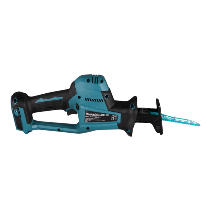 Makita DJR 189 Z Akku Reciprosäge Säbelsäge 18 V Brushless + Reciprosägeblatt Set ( P-83967 ) - ohne Akku, ohne Ladegerät