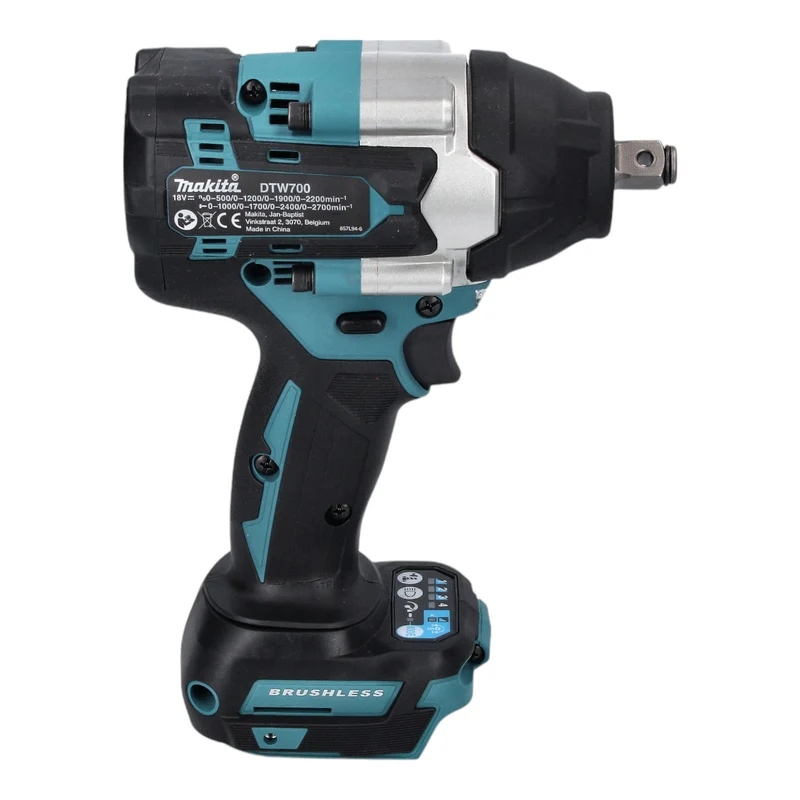 Makita DTW 700 Z Akku Schlagschrauber 18 V 700 Nm 1/2" Brushless + Steckschlüssel Set 14 tlg. - ohne Akku, ohne Ladegerät