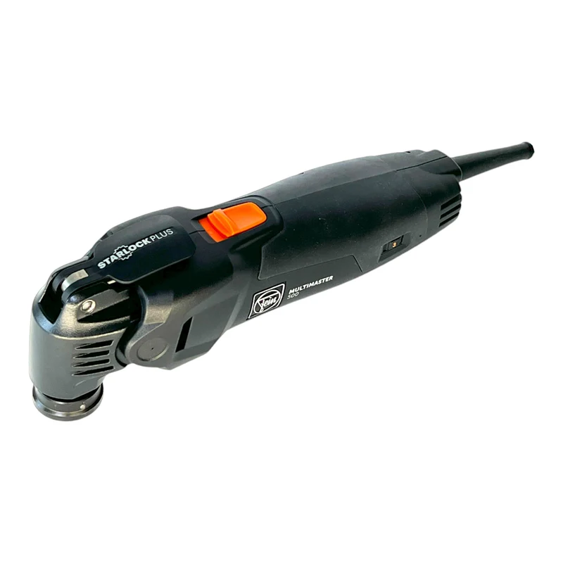 Fein Multimaster MM 500 Plus Multifunktionswerkzeug 350 W Starlock Plus Black Edition + Schleif Zubehör Set 63 tlg. + L-Boxx