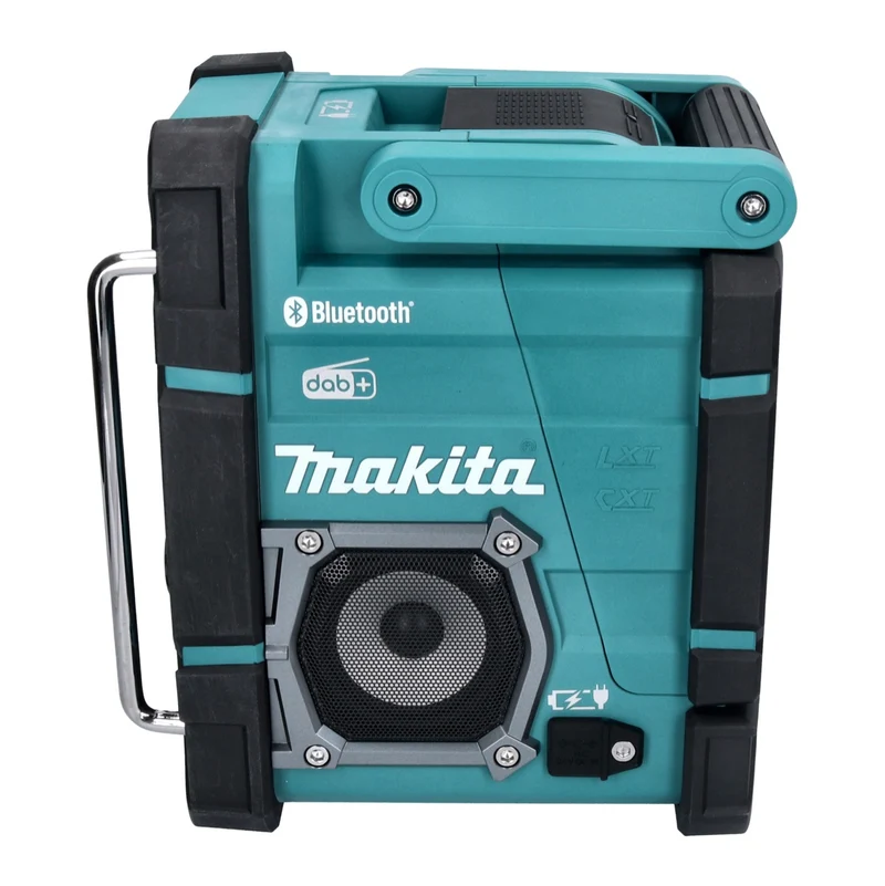 Makita DMR 301 RA Akku Baustellenradio 12 V max. - 18 V DAB / DAB+ / Bluetooth + 2x Akku 2,0 Ah + Ladegerät