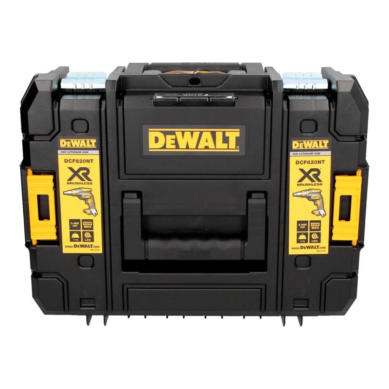 DeWalt DCF 620 D2T Akku Trockenbauschrauber 18 V 30 Nm Brushless + 2x Akku 2,0 Ah + Ladegerät + TSTAK
