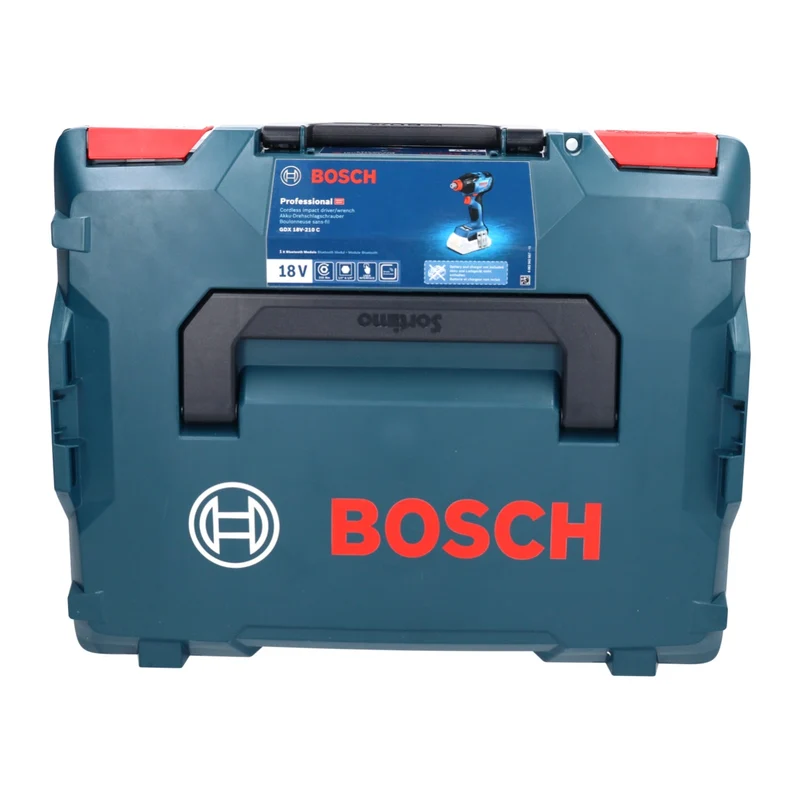 Bosch GDX 18V-210 C Professional Akku Drehschlagschrauber 18 V 210 Nm Brushless + 1x Akku 4,0 Ah + Ladegerät + L-Boxx