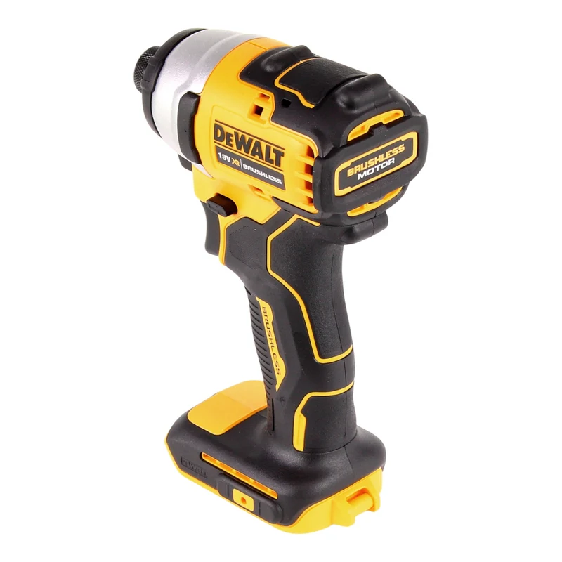DeWalt DCF 809 E2 Akku Schlagschrauber 18 V 190 Nm 1/4" Brushless + 2x Powerstack Akku 1,7 Ah + Ladegerät