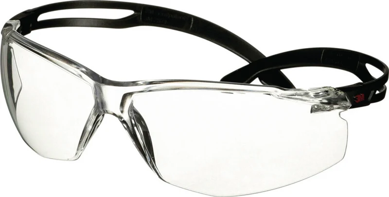 3M Schutzbrille SecureFit™ 500 – Leichte Sicherheitsbrille mit Antikratz- und Antibeschlag-Beschichtung
