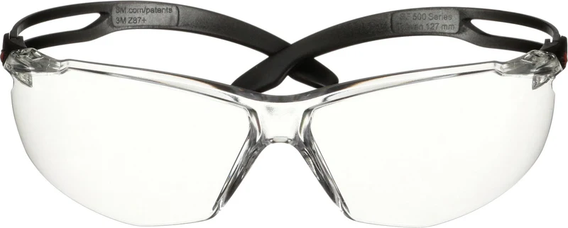 3M Schutzbrille SecureFit™ 500 – Leichte Sicherheitsbrille mit Antikratz- und Antibeschlag-Beschichtung