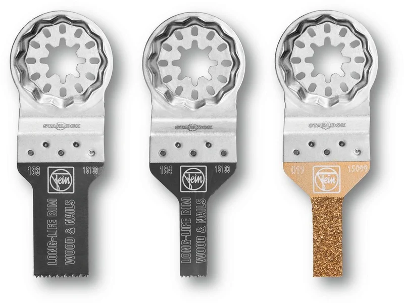 FEIN Säge- und Feil-Set 3-teilig Starlock für präzise Aussparungen und Modellbau