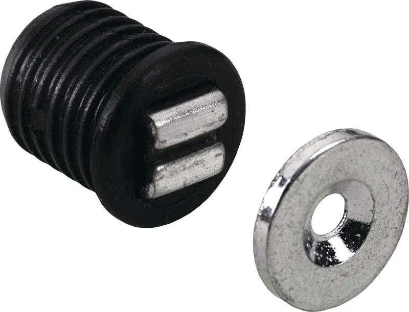 HETTICH Einbohr-Magnetschnäpper Kunststoff/Stahl schwarz 1 kg 2 Stück