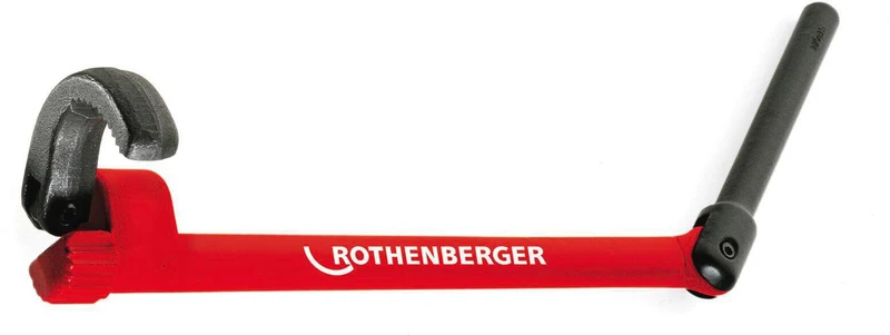 ROTHENBERGER Standhahnmutternschlüssel 235 mm SW 10-32 mm – Chrom-Vanadium-Spezialstahl