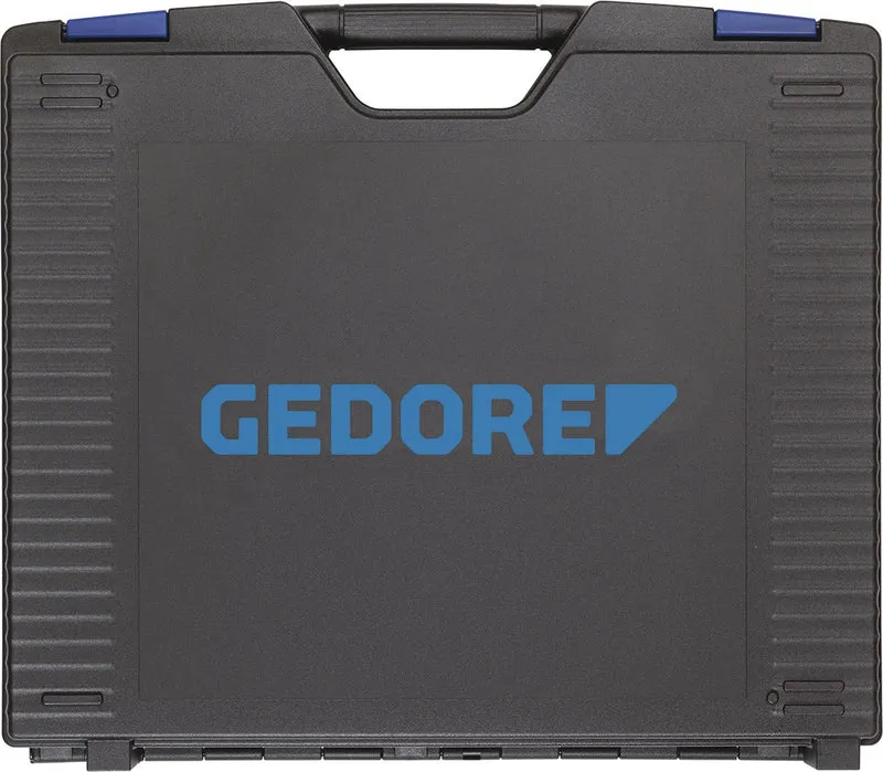 GEDORE Werkzeugsortiment TOURING 1000 49-teilig im Kunststoffkoffer – Universelle Bestückung