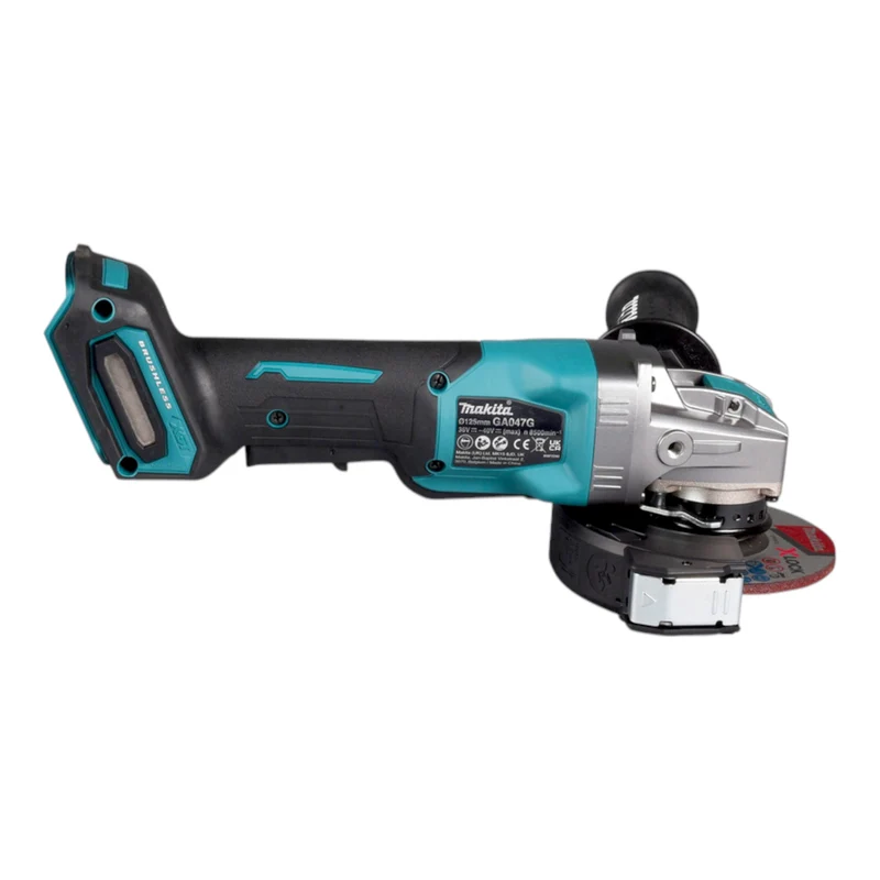 Makita GA 047 GZ01 Akku Winkelschleifer 40 V max. 125 mm X-LOCK Brushless + Makpac - ohne Akku, ohne Ladegerät