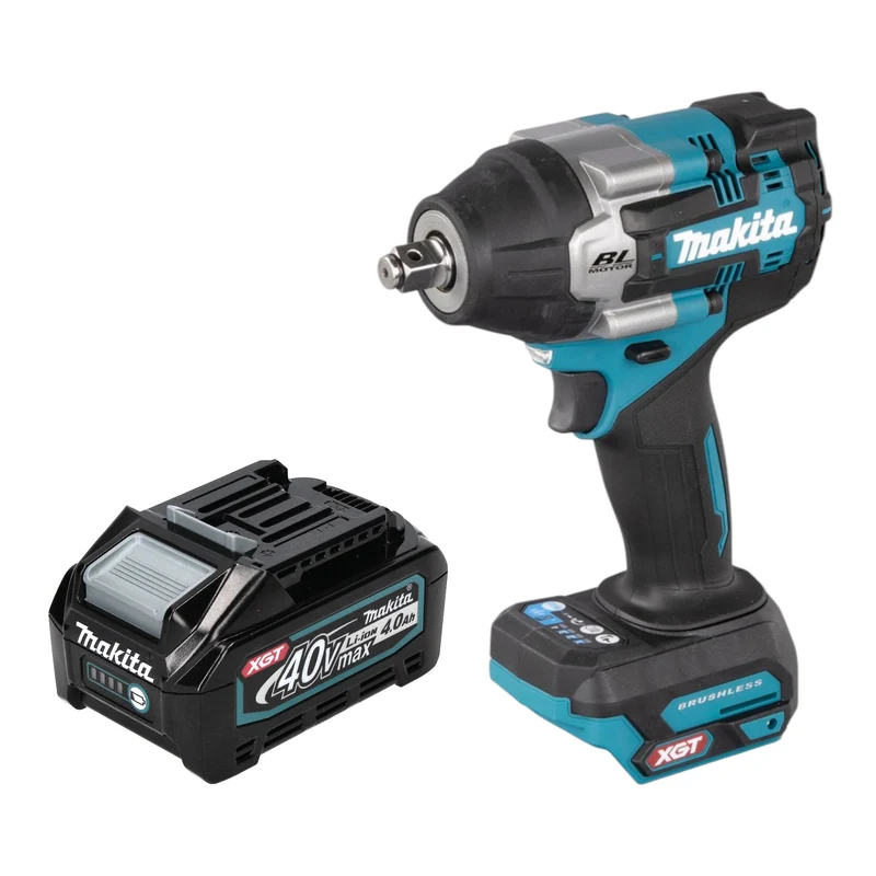 Makita TW 007 GM1 Akku Schlagschrauber 40 V max. 760 Nm 1/2'' Brushless + 1x Akku 4,0 Ah - ohne Ladegerät